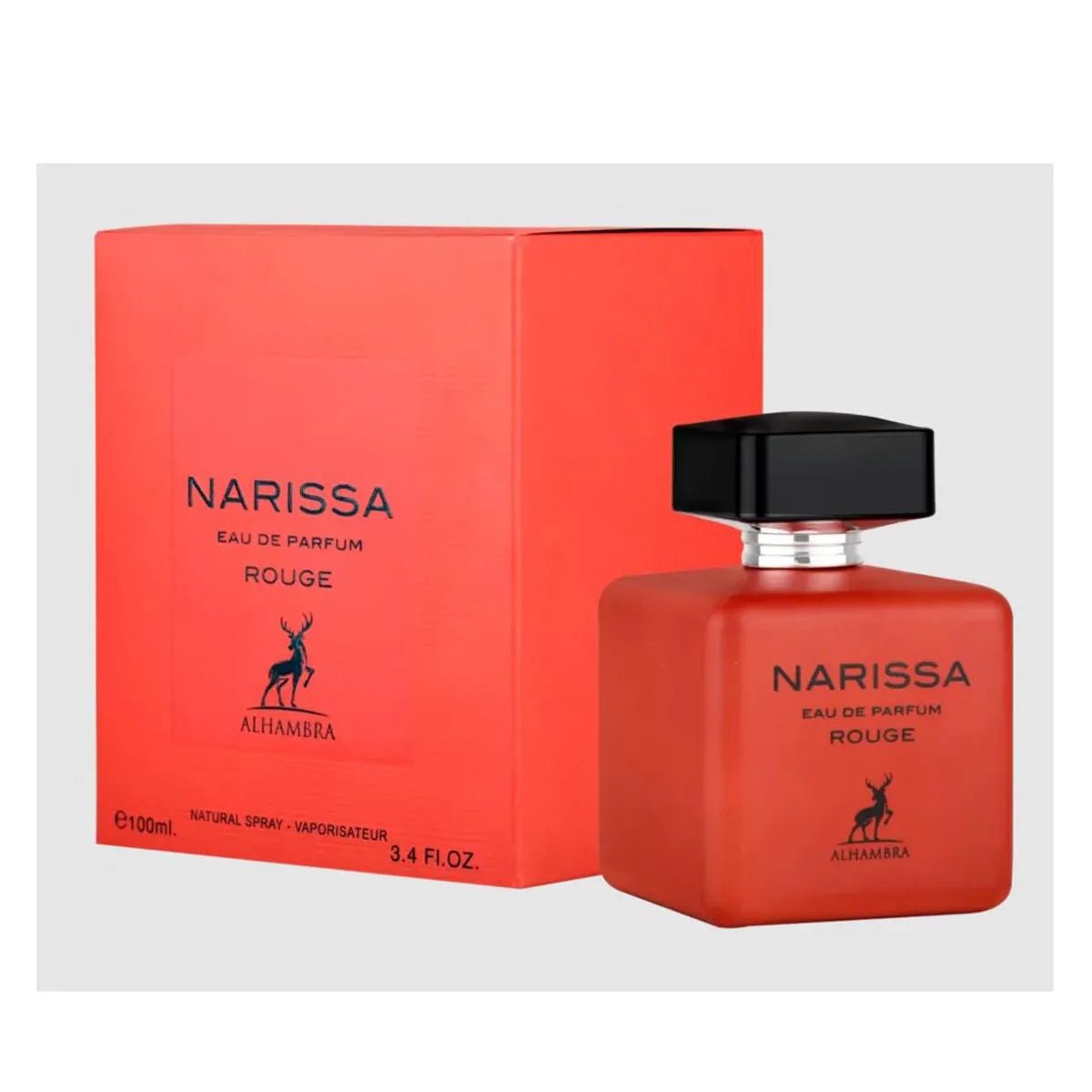 Maison Alhambra Narissa Rouge Eau De Parfum 100ml Spray - Afanaya